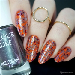 166 Merlot Red, Stamping Neglelak, Colour Alike (u)